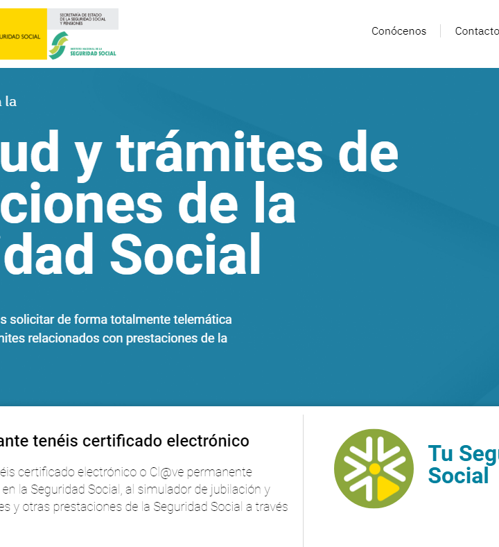 El INSS amplía los servicios accesibles en la nueva plataforma para trámites sin certificado digital